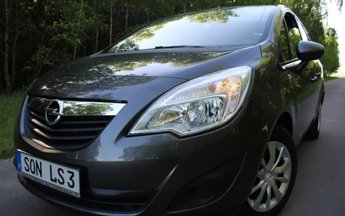 Opel Meriva cena 22900 przebieg: 134675, rok produkcji 2010 z Łęczyca małe 667